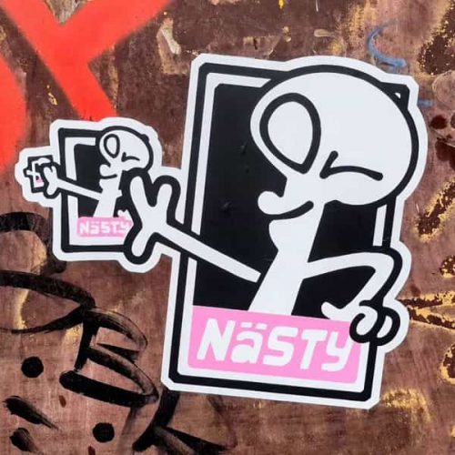 street art school artist: nästy